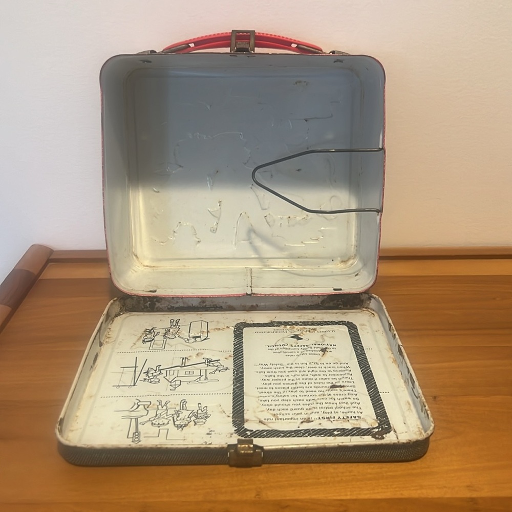 Raggedy Ann and Andy Vintage METAL SCHOOL LUNCHBOX - 1973 vintage original - Picture 7 of 12